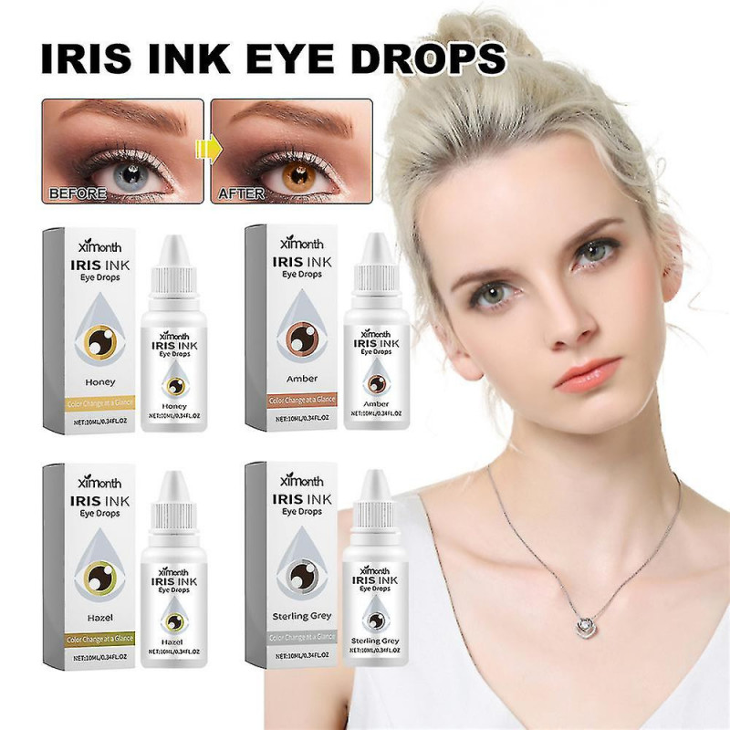 Gouttes oculaires Irisink Pro, gouttes oculaires à changement de couleur, gouttes oculaires Irisink fantaisie