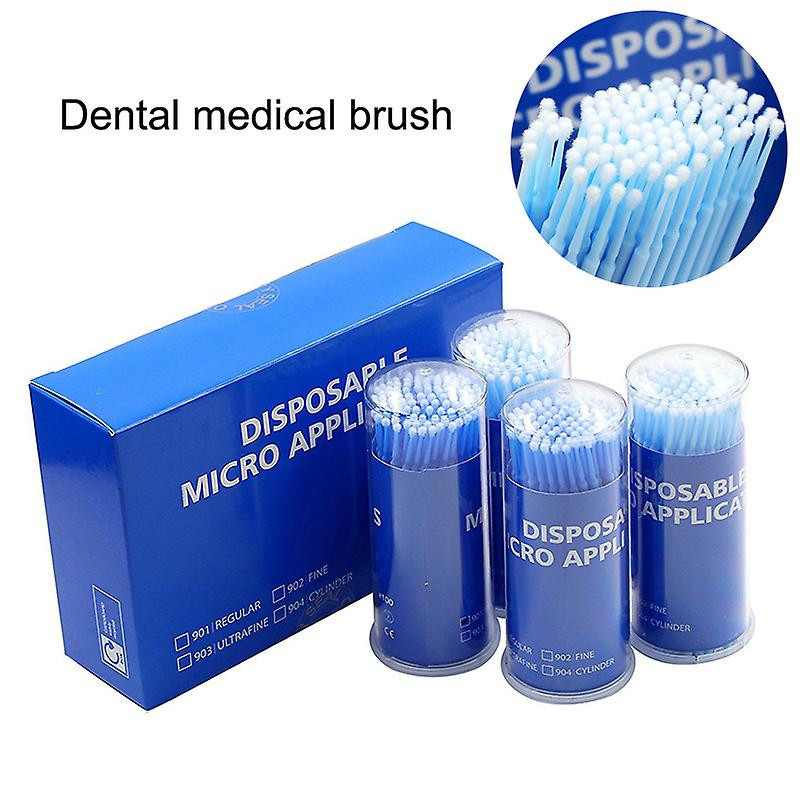100Pcs/Box Dental Micro Brush Disposable Materials Tooth Applicators Sticks Oral Hygiene Teeth Care New