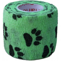 2 pouces Vet Wrap Tape en vrac (assortiment d’empreintes de pattes et de motifs) (paquet de 12) Auto-adhésif [...]