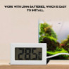 Digital , Mini Led Display Digital Temperature Gau With 1m Probe Sensor, Lcd Digital For Rium, Intor
