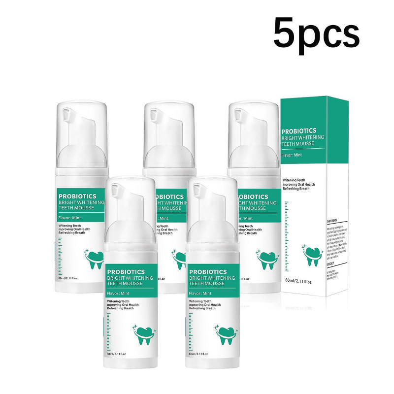 Teeth Cleaning Mousse Toothpaste Cleans Teeth Foam, Whitens Teeth, Removes Yellow and Black Stains, Freshens [...]