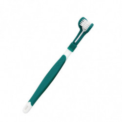 Headed Pet Toothbrush Three Head Dog Cat Teeth Care Cleaning Mouth Tool