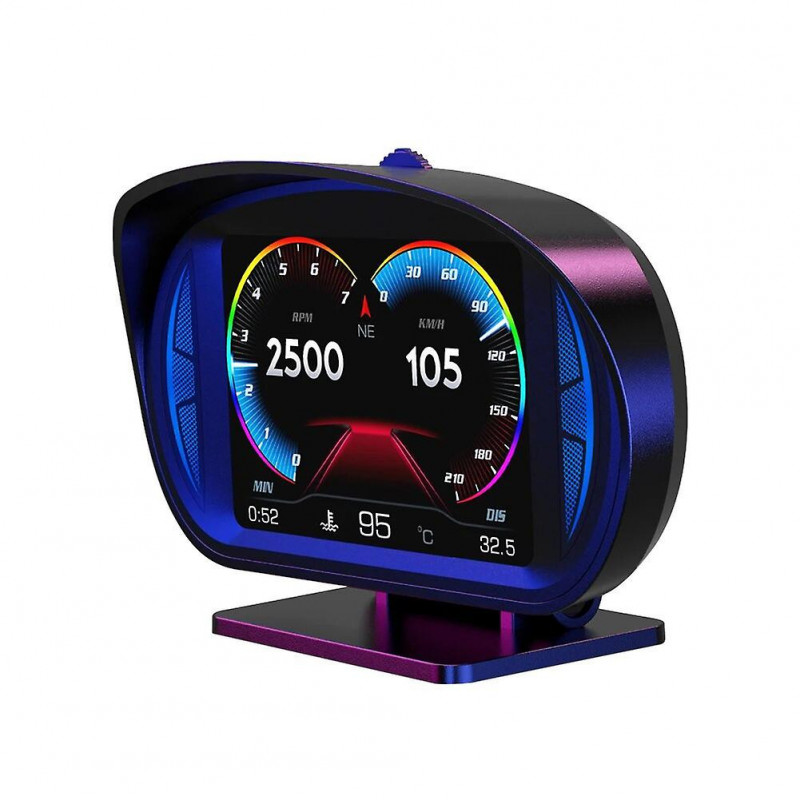 Indicateur de température de l’eau Double système de gradient de vitesse Moniteur de tension Alarme de vitesse [...]