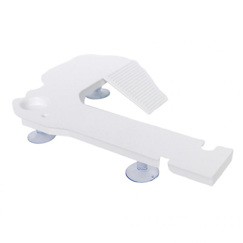 Plastic Aquarium Tank Reptile Turtle Basking Terrace Island Platform White