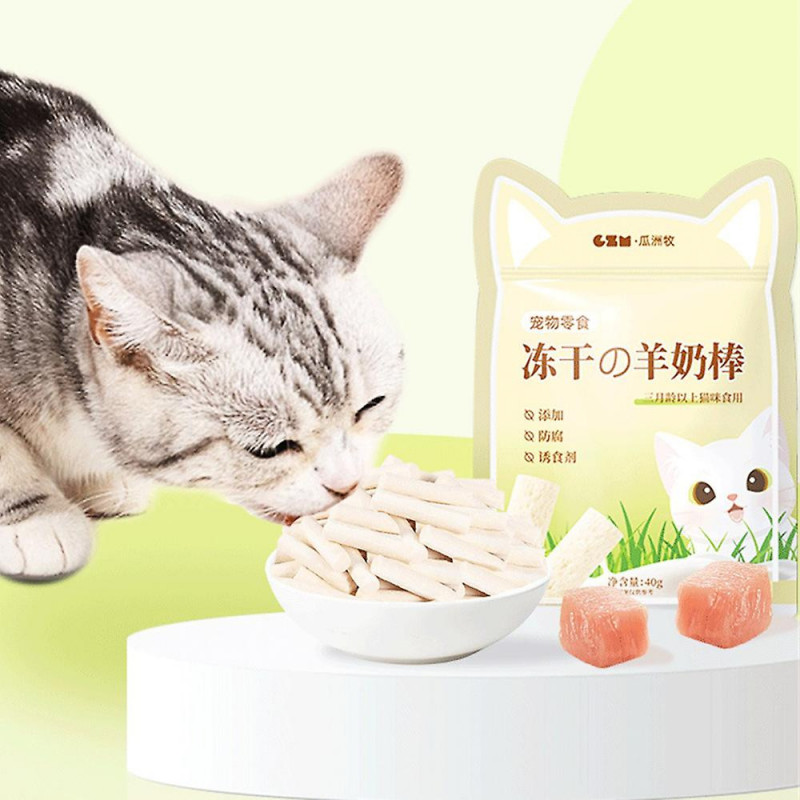 1sac d’herbe de chat broyage de dents bâton collations bâtons de nettoyage de dents de chat approvisionnement pour [...]