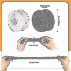 20pcs Bandage avec les doigts, premiers soins Bandage tublar Finger Roll Bandage tubulaire, coton doux Tubulaire [...]