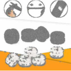 20pcs Bandage avec les doigts, premiers soins Bandage tublar Finger Roll Bandage tubulaire, coton doux Tubulaire [...]