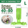 Dog Toothbrush Made Of Natural Rubber, Chew Toy For Teeth Cleaning, Dental Care, Puppy Training (shikai)