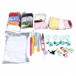 Crochet Animals Kit Stress Relief DIY Learn to Crochet Animal Starter Kit Complete Crochet Kit for Beginners Crochet Animals Kit Stress Relief DIY Learn to Crochet Animal Starter Kit Complete Crochet Kit for Beginners