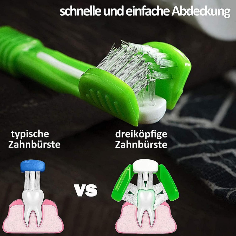 7 pièces Brosse à dents pour chien, brosse à dents pour chien et brosse à dents pour animaux de compagnie, brosse [...]