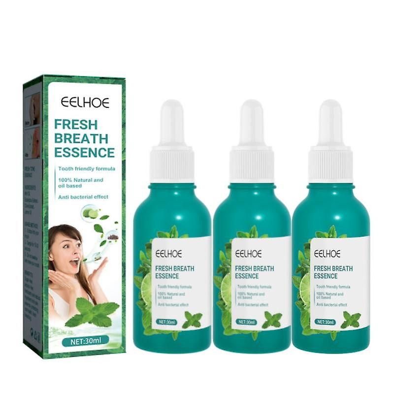 3pcs Rafraîchisseur D’haleine Menthe Spray Buccal Enlever Fumée Odeur Mauvaise Haleine Fraîche Souffle Portable [...]