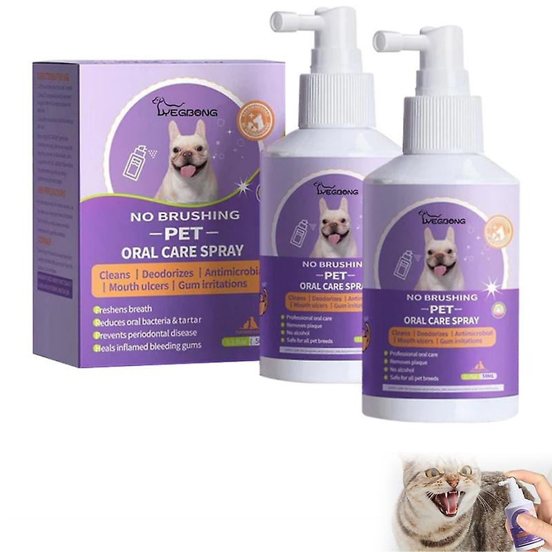 50ml Pet Oral Cleanse Spray Dogs Cats Mouth Fresh Teeth Clean Deodorant Prevent Calculus Remove Kitten Bad Breath [...]