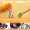 7pcs Dog Toothbrush Set,double Sided Dental Brushes W/4 Toothbrush & 3 Dogs Finger Toothbrush For Puppy Dog Pet [...]