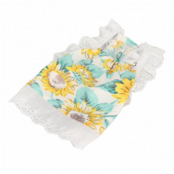 Jupe de tournesol pour animaux de compagnie Protection solaire respirante douce mignonne jupe de chat d’été pour [...]