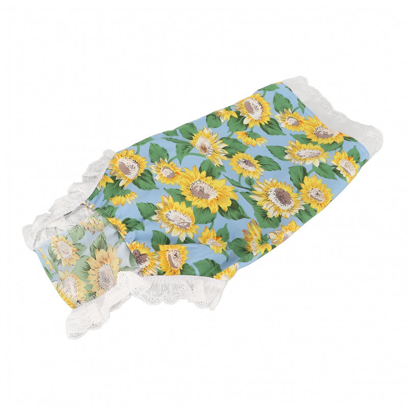 Jupe de tournesol pour animaux de compagnie Protection solaire respirante douce mignonne jupe de chat d’été pour [...]