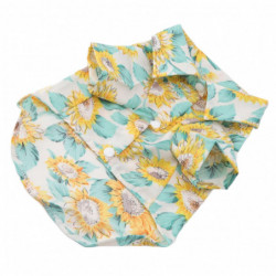 T-shirts d’été pour animaux de compagnie Tournesol Protection solaire Doux Respirable Doux Doux Doux Peau [...]