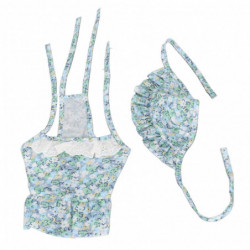 Robe à l’épreuve du soleil pour animaux de compagnie Mode Jarretelles Floral Princesse Jupe Costume avec Chapeau [...]