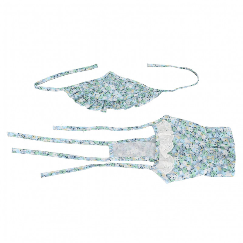 Robe à l’épreuve du soleil pour animaux de compagnie Mode Jarretelles Floral Princesse Jupe Costume avec Chapeau [...]