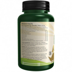 NOW Foods Soutien immunitaire pour chats et chiens 90 comprimés à croquer