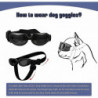 Lunettes Pour Chiens Lunettes De Soleil Anti-uv Pour Chien,lunettes Pour Animaux De Compagnie Avec Sangles [...]