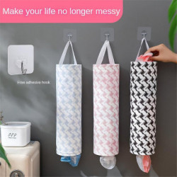 Grocery Bag Holder Home Hanging Storage Trash Garbage Bag Wall Mount Plastic Bag Holder Dispenser Grocery Bag Holder Home Hanging Storage Trash Garbage Bag Wall Mount Plastic Bag Holder Dispenser