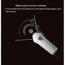 Ménage petit testeur de grossesse sans fil scanner vétérinaire mécanique échographie hine porc mouton bétail