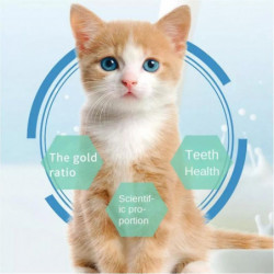 6pcs/set Herbe à chat Bâton parfumé Collations pour animaux de compagnie Élimination des boules de poils Nettoyage [...]