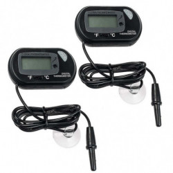 Aquarium Thermometer Lcd Digital Aquarium Thermometer With Suction Cup