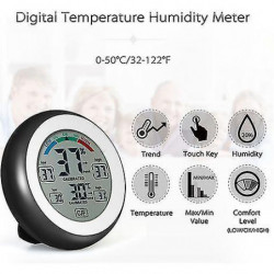 Digital Hermometer Hygrometer Humidity Temperature Monitor