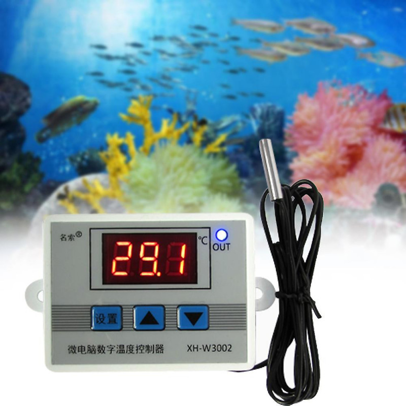 XH-W3002 Microcomputer Digital Electronic Temperature Controller Multifunctional Practical High Precision Senor Probe