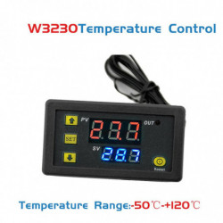 W3230 Capteur de contrôle de température de thermostat numérique LED étanche AC 110V 220V