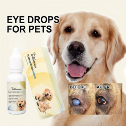 20ML 1 Bouteille Gouttes Pour Les Yeux Sans Danger Pour Les Animaux Non Irritant Absorption Rapide Yeux Secs [...]