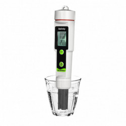 Pen Shape Salinity Tester Portable LCD Monitor High Accuracy Luminous ABS Corrosion Resistant Salt Meter for [...]