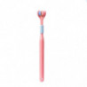 YALINA Three Sided Toothbrush 418 Adult Pink