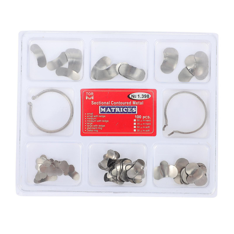 100 Pcs Dentistry Labs Equipment Orthodontic Supplies Dental Polishing Strips Dental Supplies Supplies Teeth