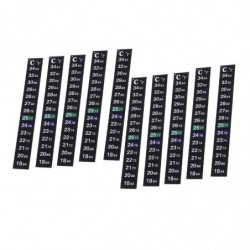 10 Pcs Numbers Stickers Aquarium Sticker Temperature Sticker Adhesive Sticker Aquarium