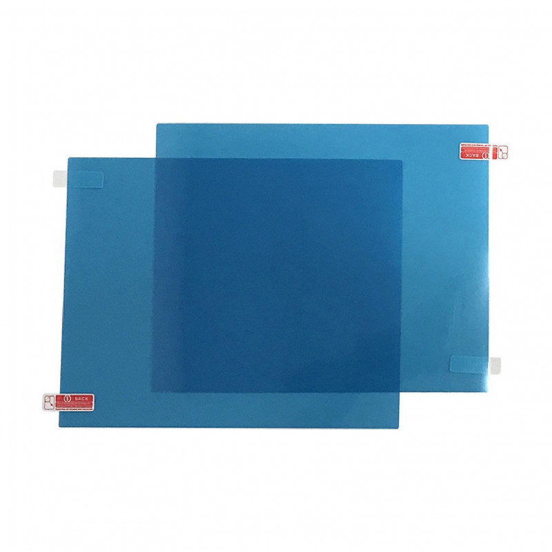 1 Pair Side Window Anti-fog Waterproof Pet Rainproof Film Square Protective Stickers For Car Auto