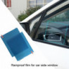 1 Pair Side Window Anti-fog Waterproof Pet Rainproof Film Square Protective Stickers For Car Auto