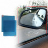 1 Pair Side Window Anti-fog Waterproof Pet Rainproof Film Square Protective Stickers For Car Auto