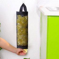 Plastic Bag Holder Mesh Hanging Storage Dispensers Foldable Breathable Washable Hanging Mesh Garbage Bag Organizer [...]