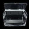 Transparent Acrylique Cellule de verre Reptile Fournitures pour animaux de compagnie pour animaux à sang froid [...]