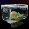 Transparent Acrylique Cellule de verre Reptile Fournitures pour animaux de compagnie pour animaux à sang froid [...]