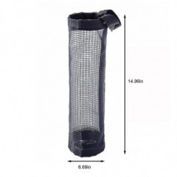 Plastic Bag Holder Mesh Hanging Storage Dispensers Foldable Breathable Washable Hanging Mesh Garbage Bag Organizer [...]