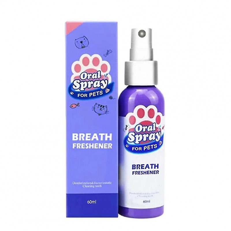 Pet Spray Dog Oral Care Bad Breath Teeth Cleaning Breath Freshener Plaque Remover