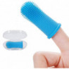 Dog Super Soft Pet Finger Brosse à dents Dents Nettoyage De la mauvaise haleine Soins Non toxique Silicone Brosse [...]