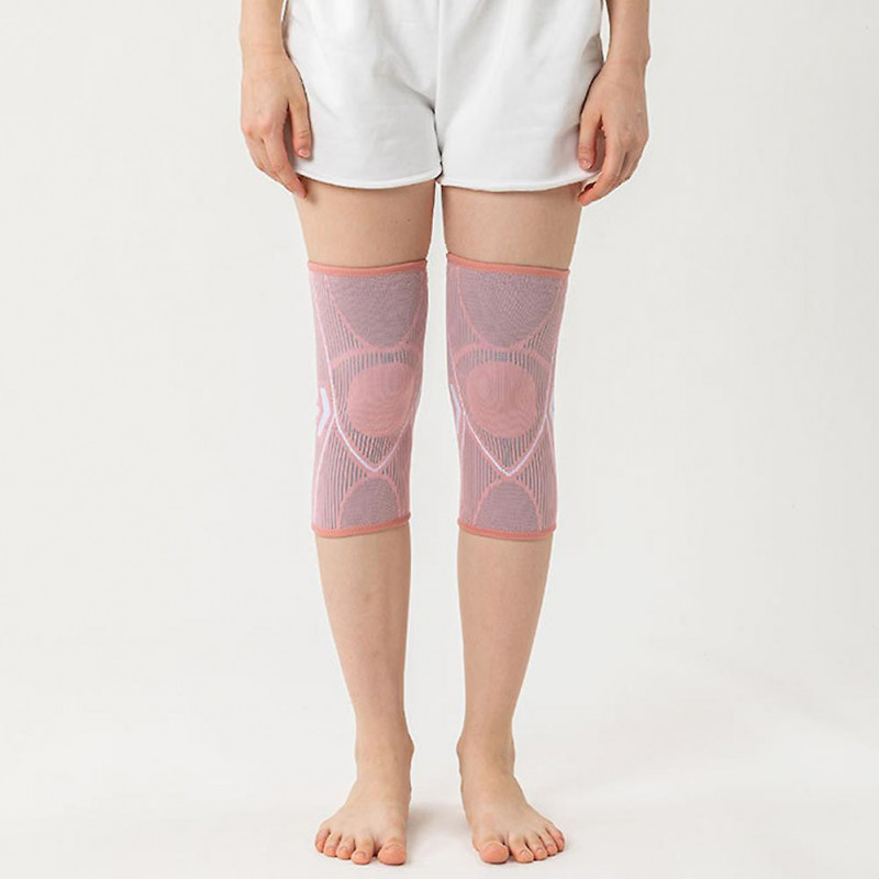 2pcs Women Men Compression Sleeve Elastic Knee Pad Breathable Meniscus