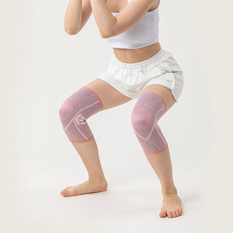 2pcs Women Men Compression Sleeve Elastic Knee Pad Breathable Meniscus