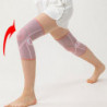 2pcs Women Men Compression Sleeve Elastic Knee Pad Breathable Meniscus