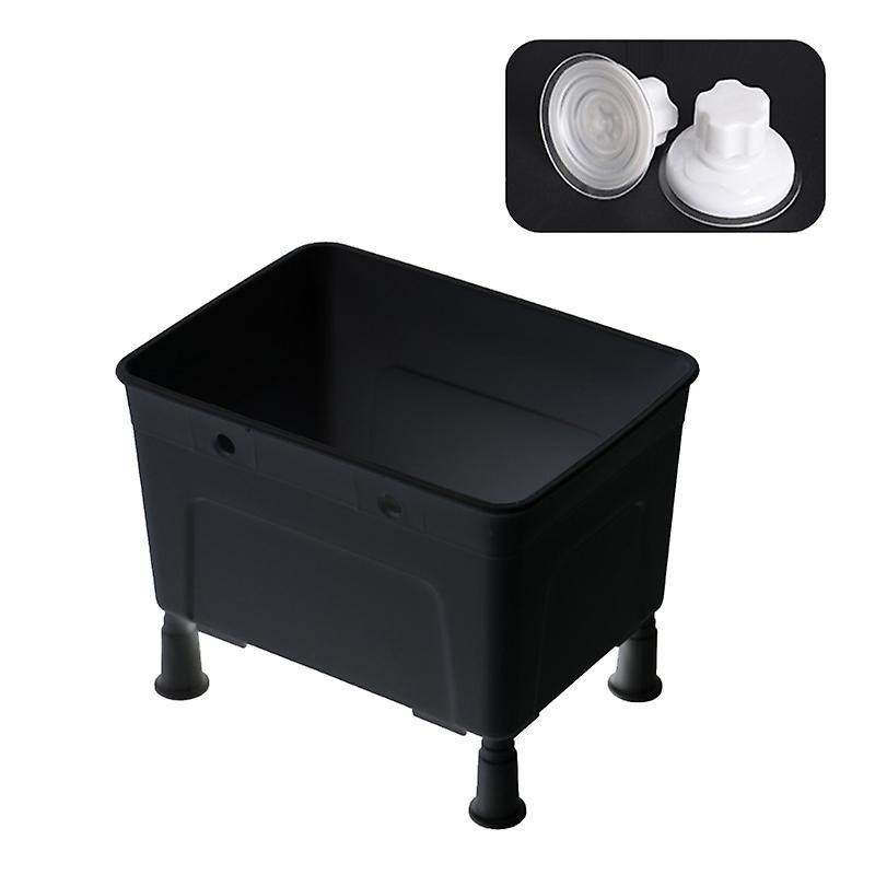 Turtle Tank Box with Suction Cups Separators Tool Multifunctional Area