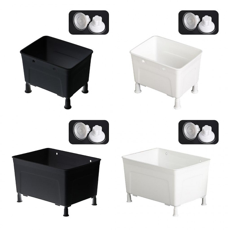 Turtle Tank Box with Suction Cups Separators Tool Multifunctional Area